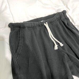 Aerie Waffle Joggers (Grey)